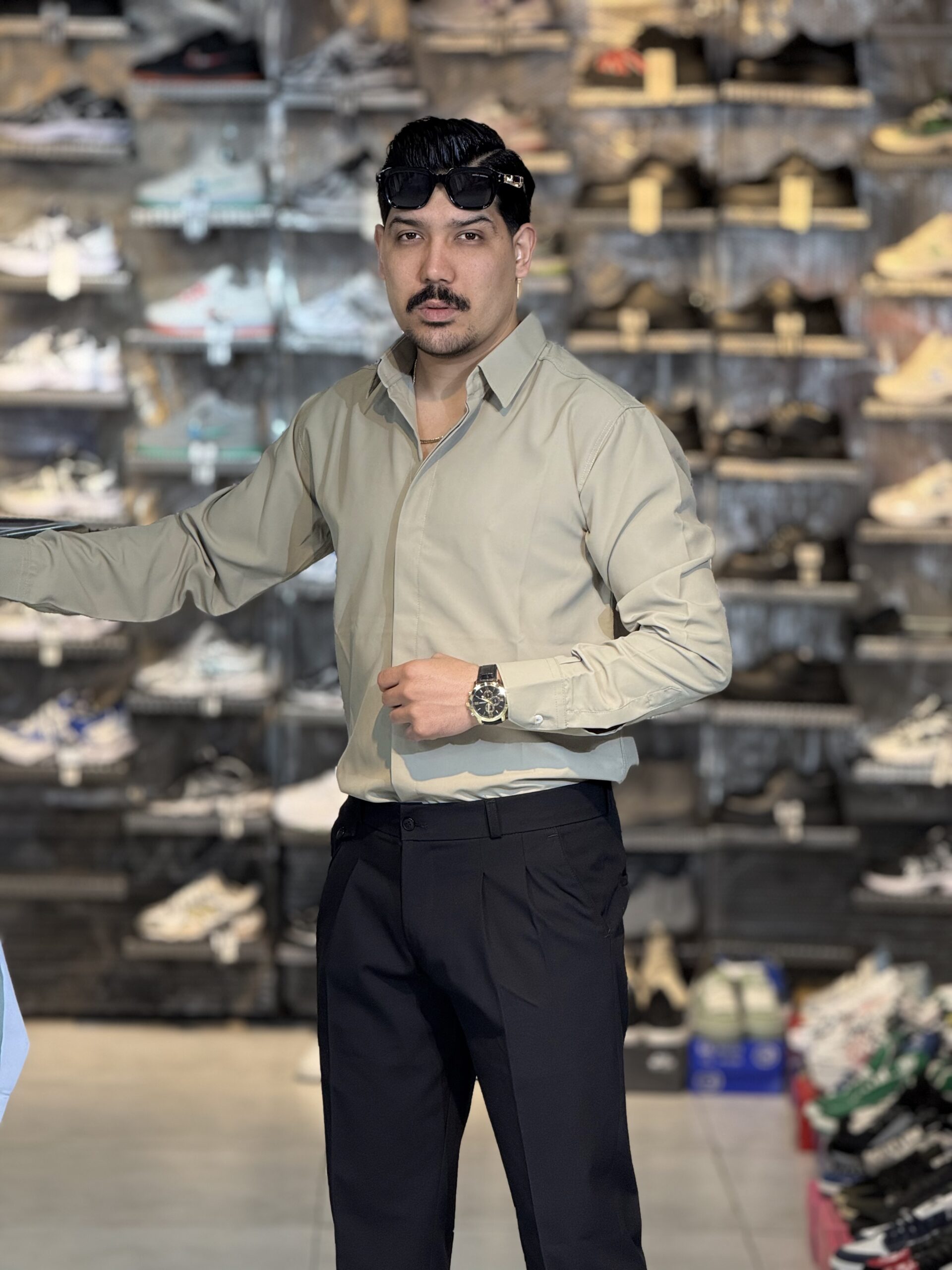 پیراهن دوشین آستین بلند