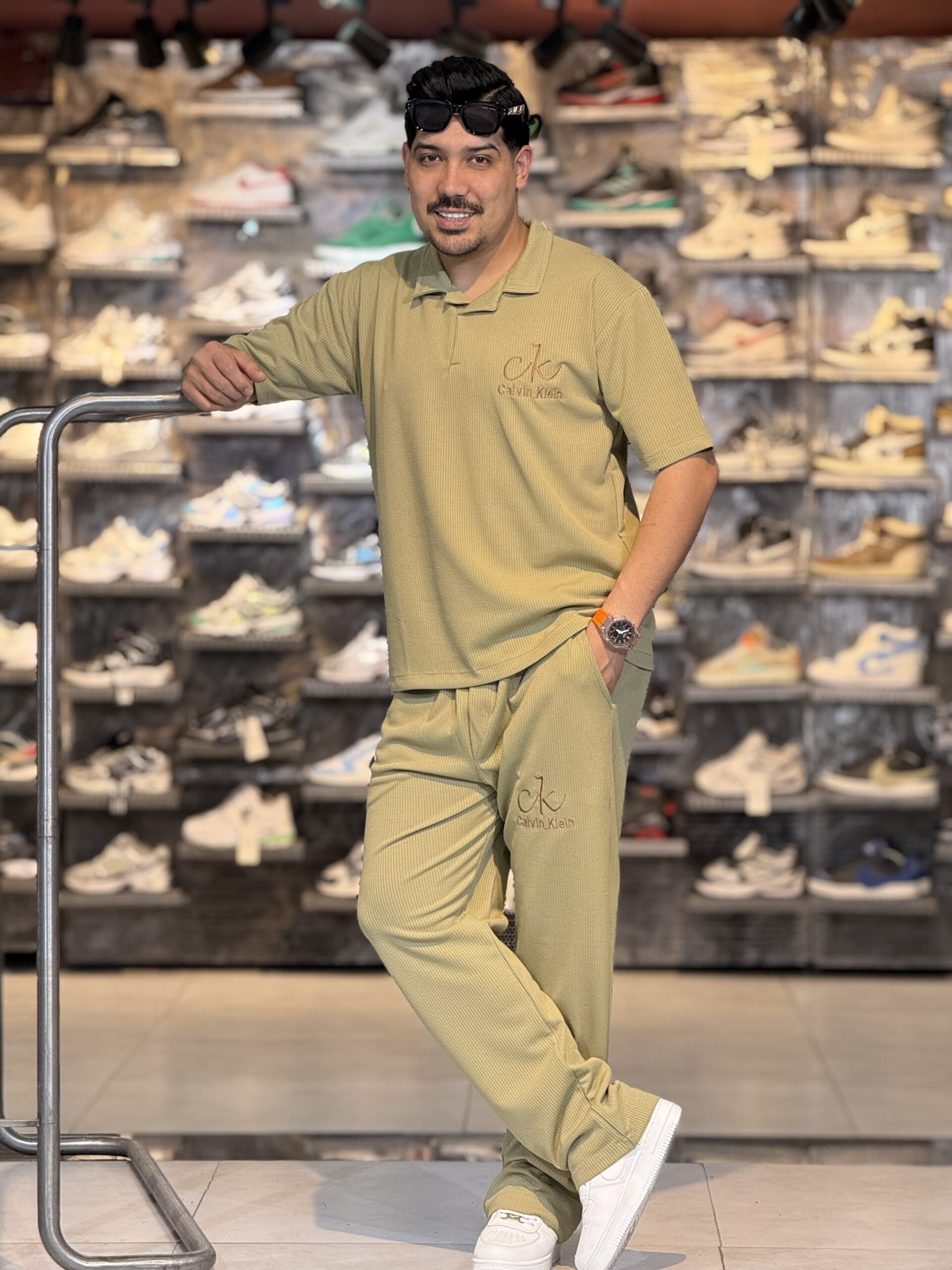 ست تیشرت شلوار مراکش CALVIN KLEIN