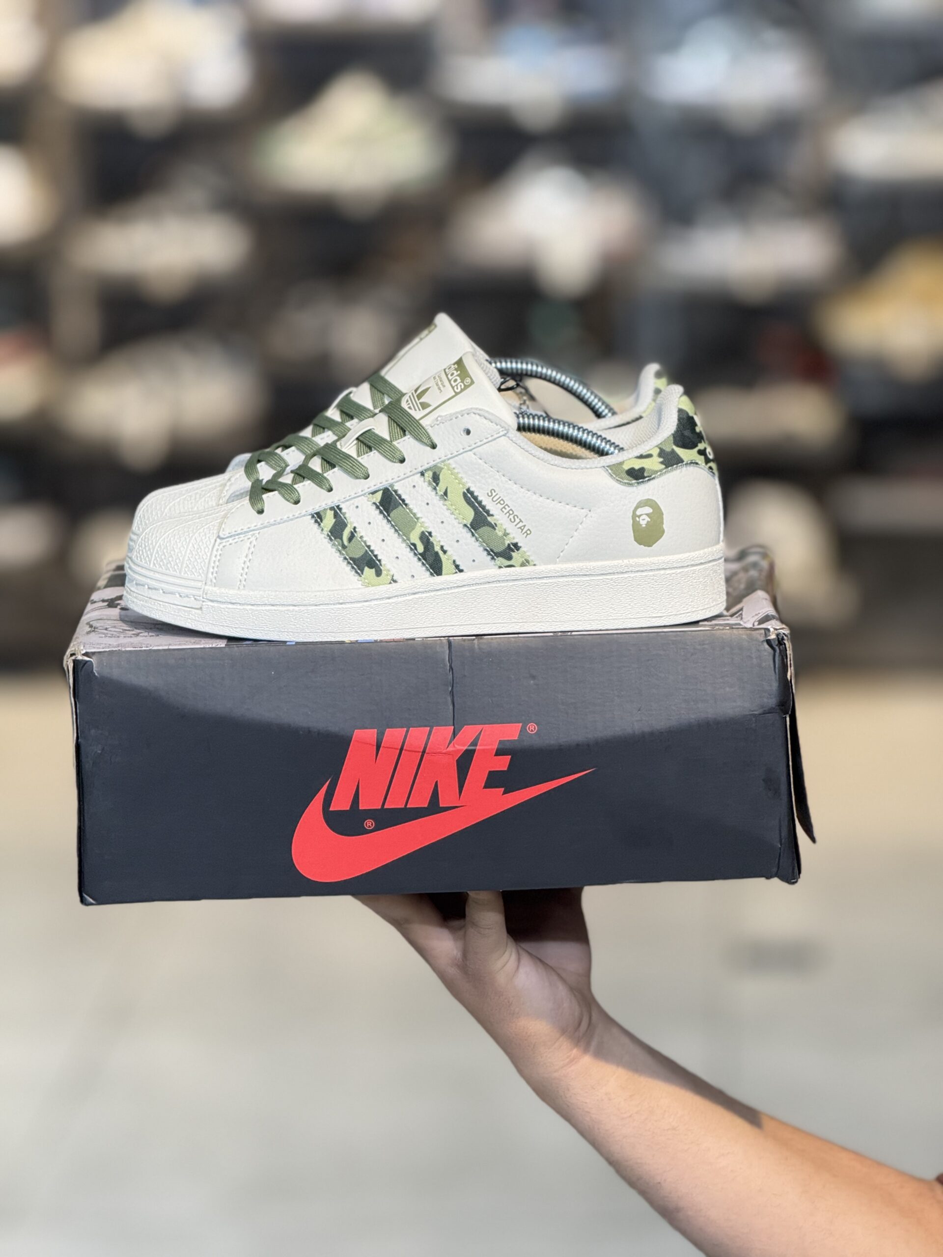 کتونی مستر وارداتی SUPERSTAR BAPE