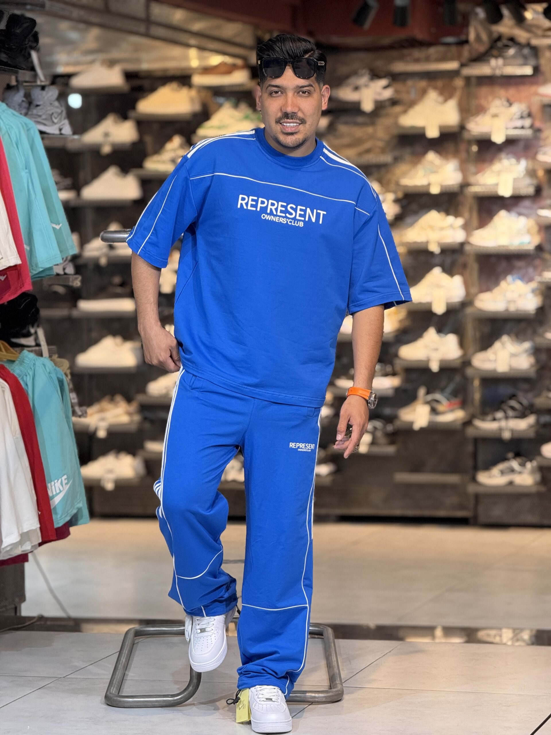 ست تیشرت و اسلش REPRESENT