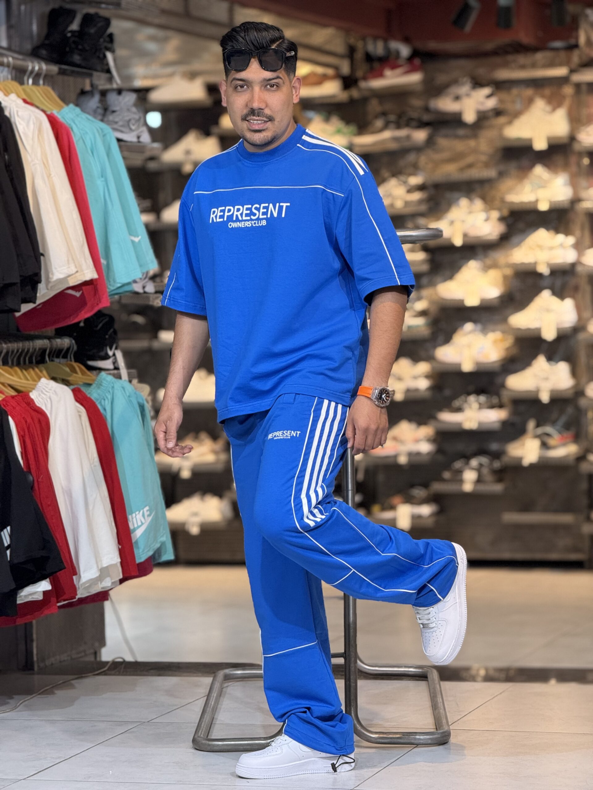 ست تیشرت و اسلش REPRESENT