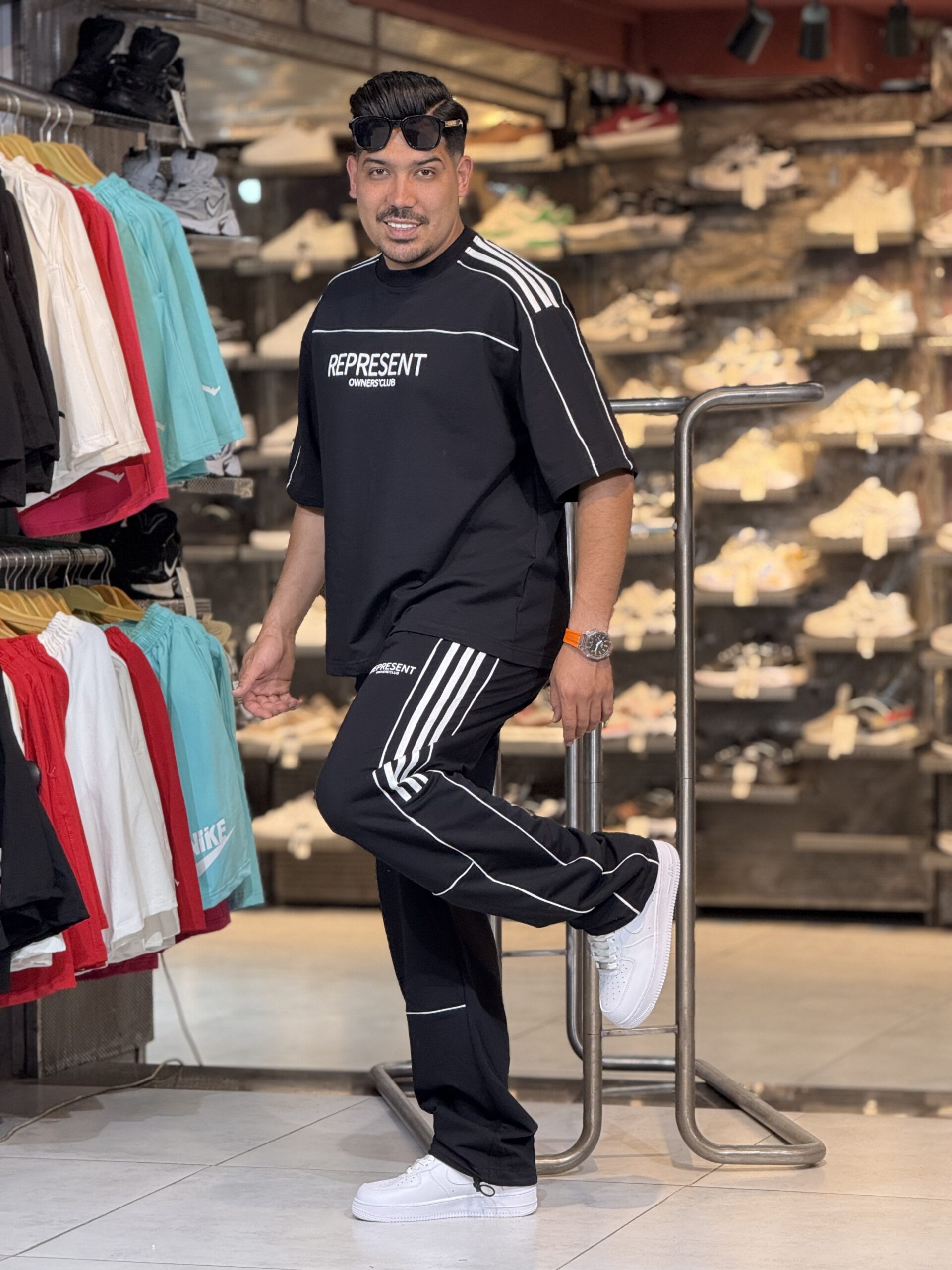 ست تیشرت و اسلش REPRESENT