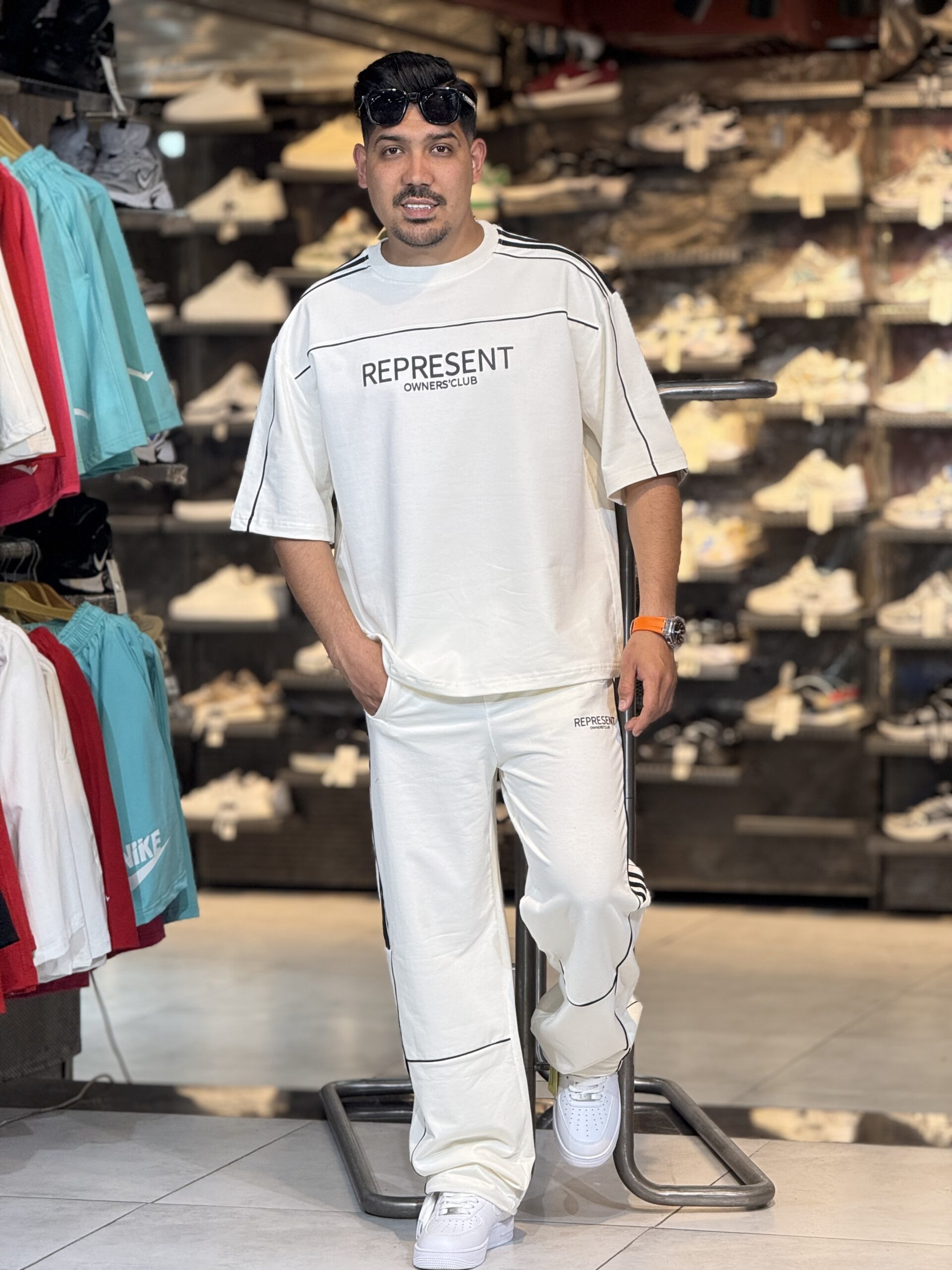 ست تیشرت و اسلش REPRESENT