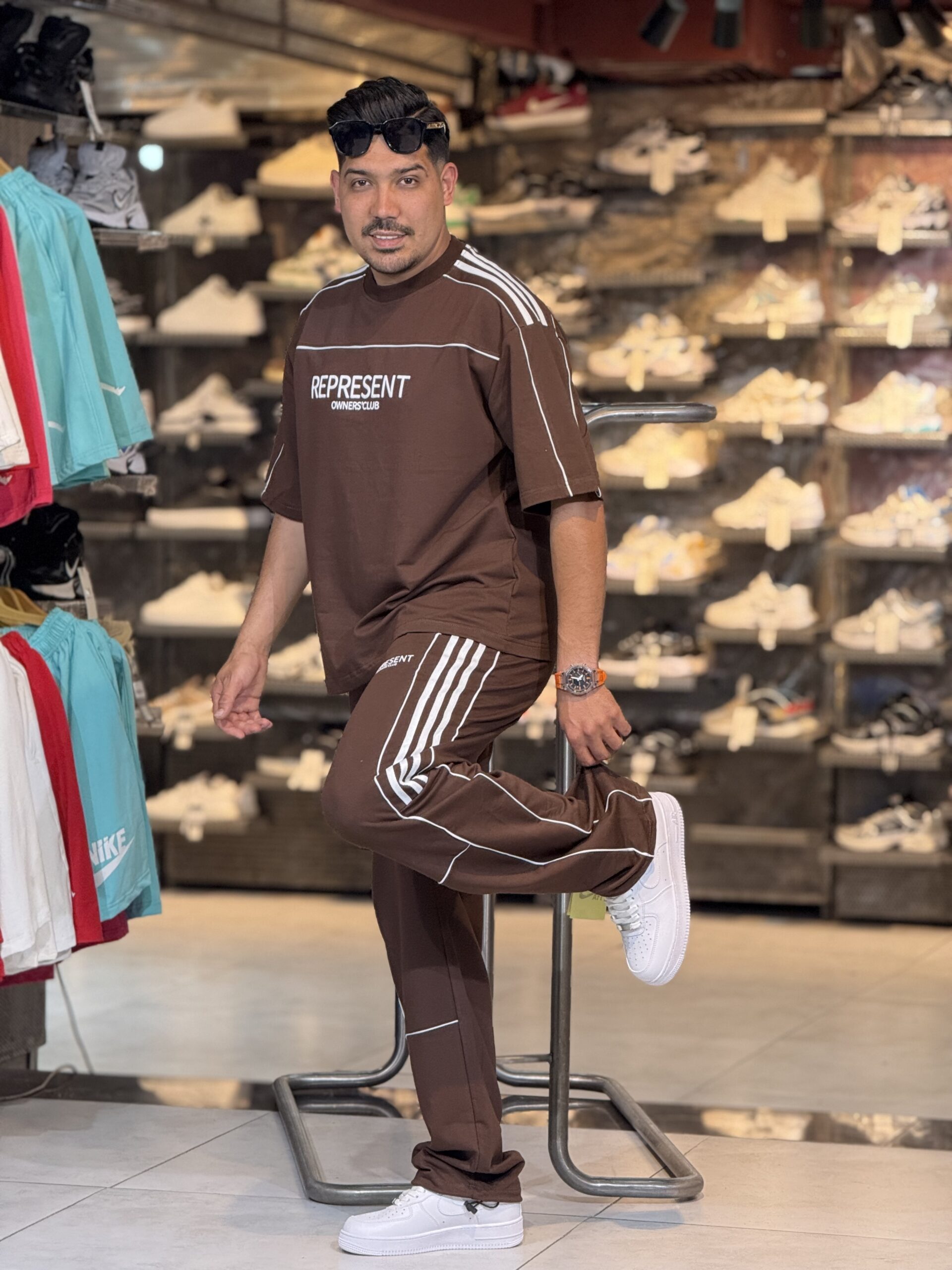 ست تیشرت و اسلش REPRESENT