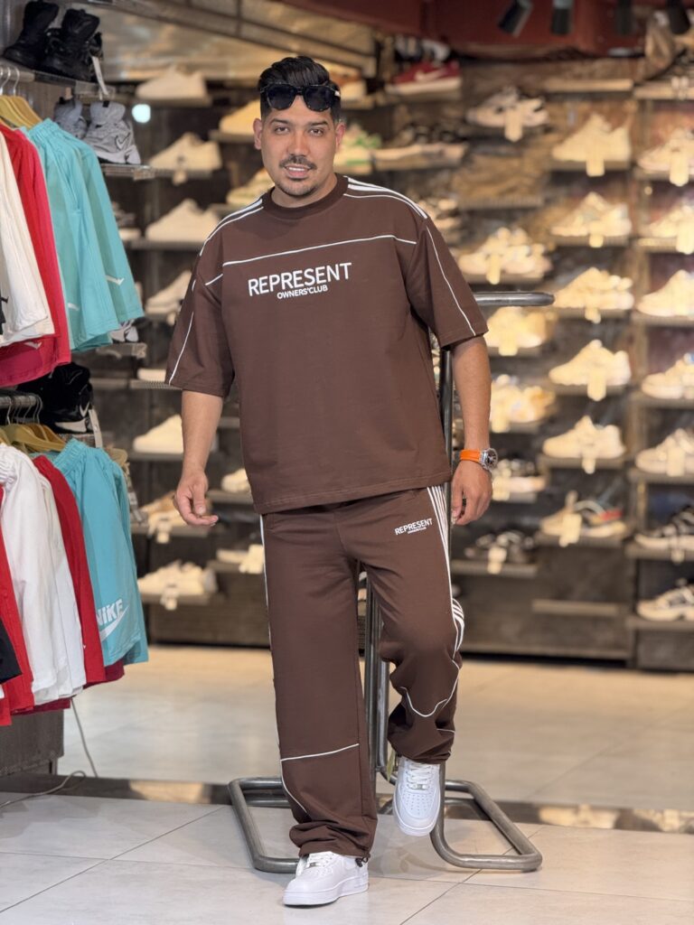 ست تیشرت و اسلش REPRESENT