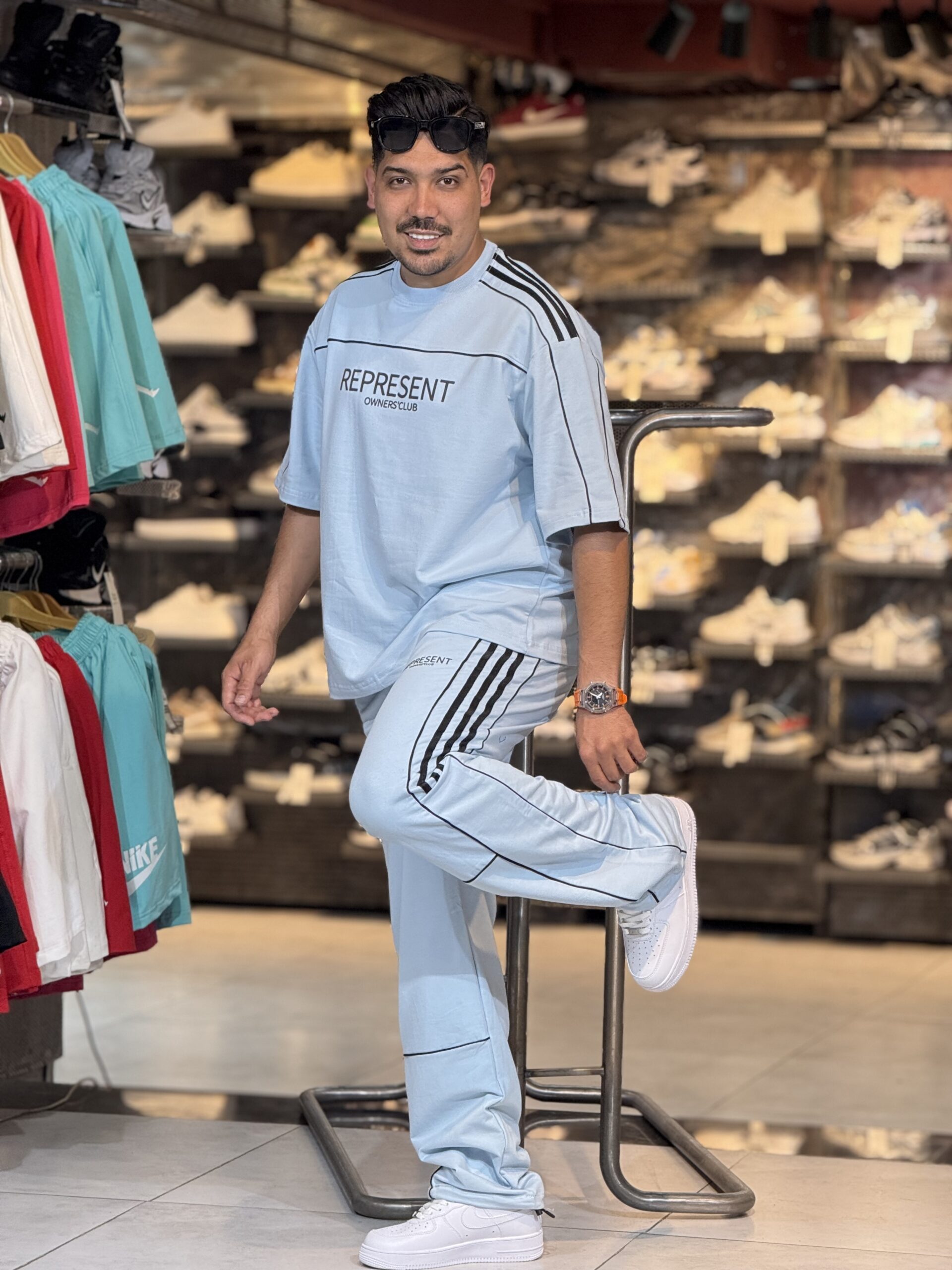 ست تیشرت و اسلش REPRESENT