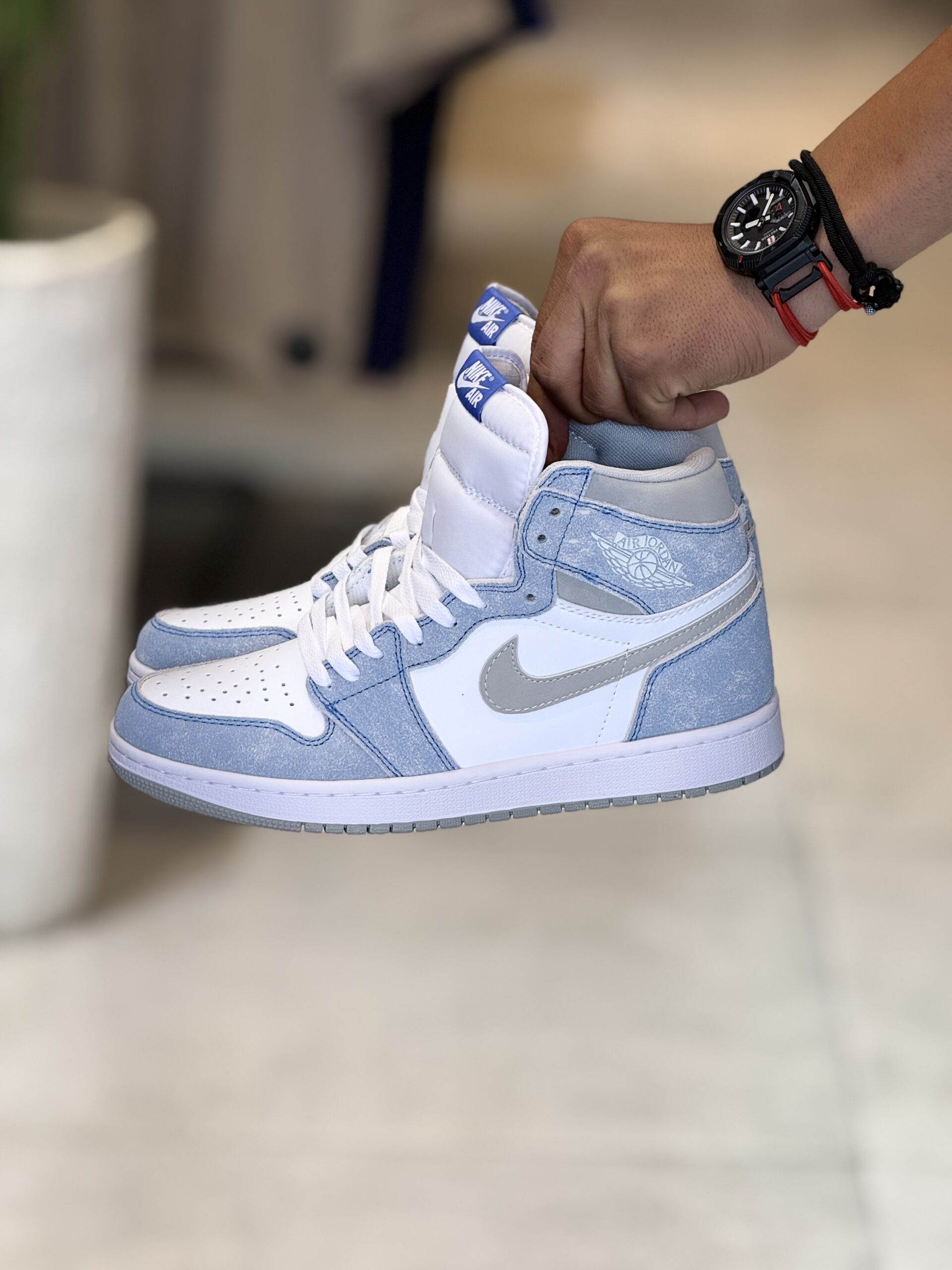 کتونی مستر وارداتی NIKE AJ1 - ROYAL