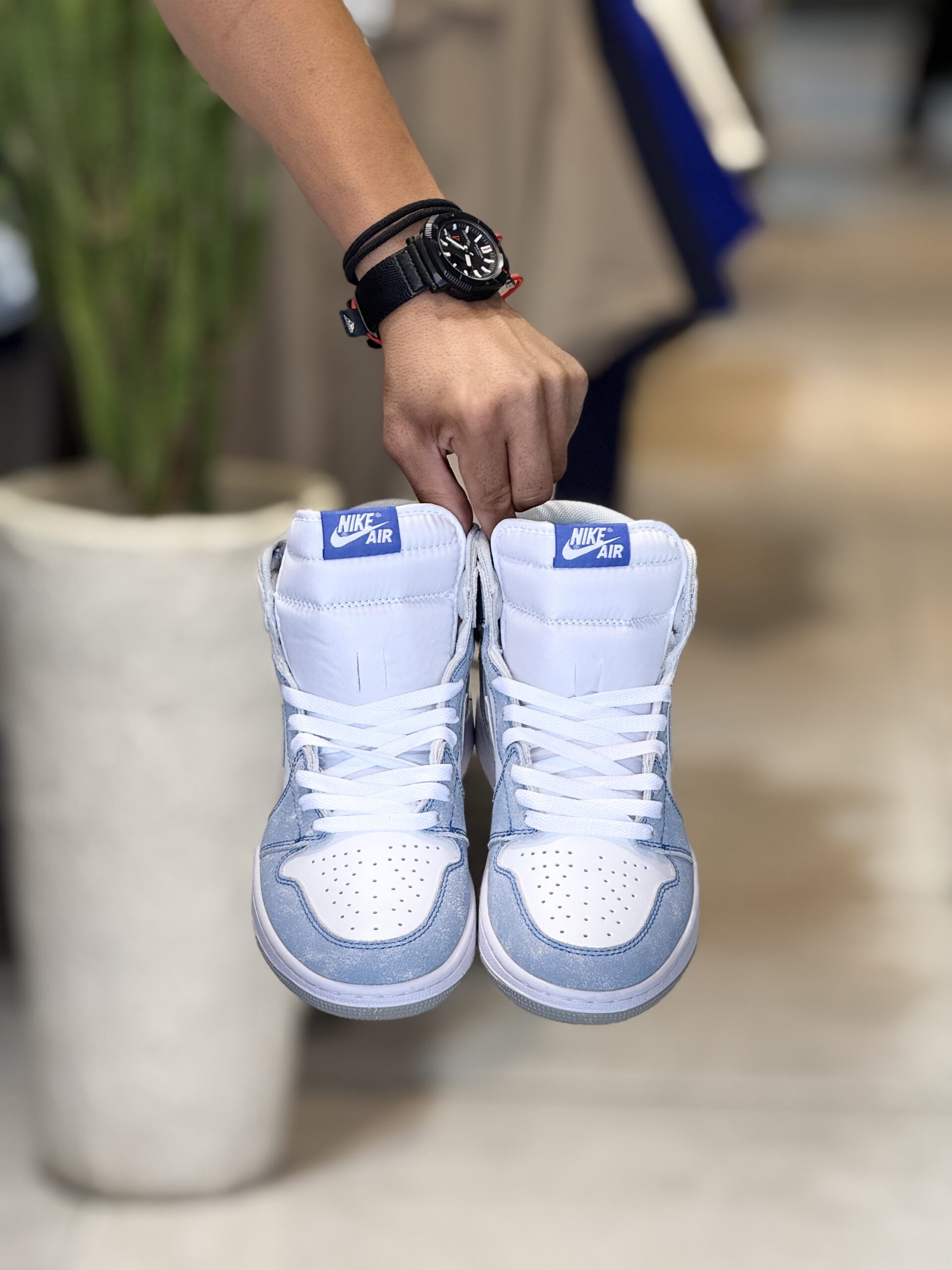 کتونی مستر وارداتی NIKE AJ1 - ROYAL