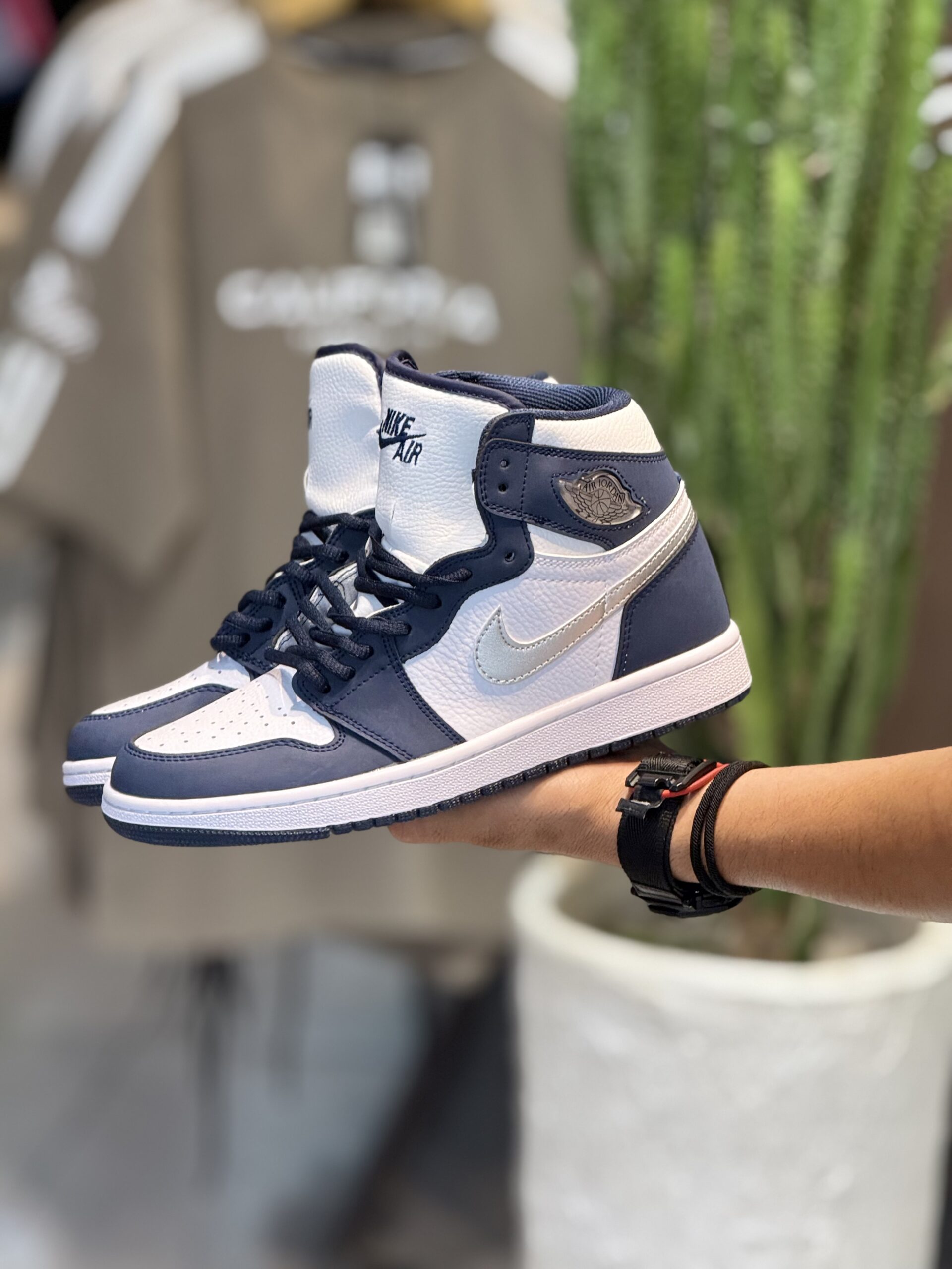کتونی مستر وارداتی AJ1 MIDNIGHT NAVY