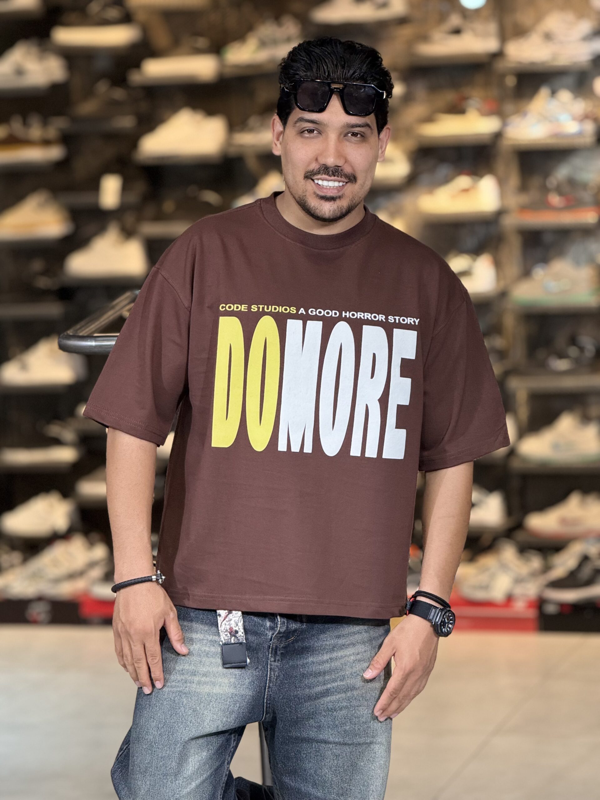 تیشرت باکسی DO MORE