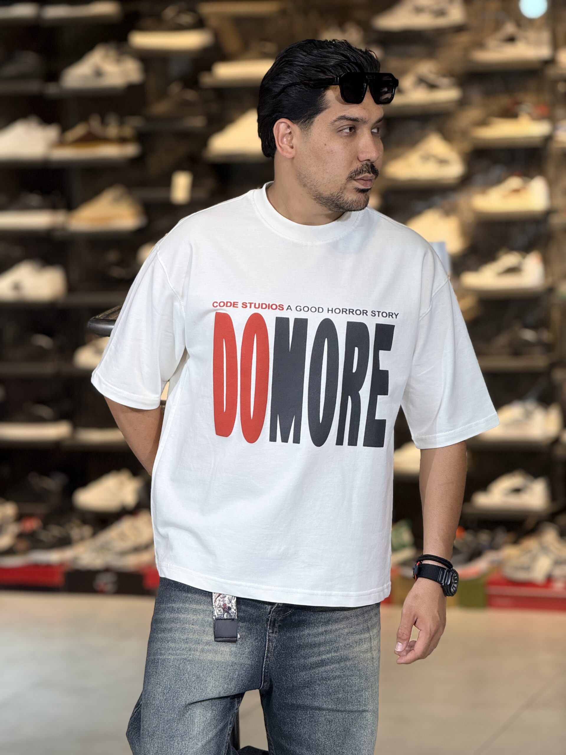 تیشرت باکسی DO MORE