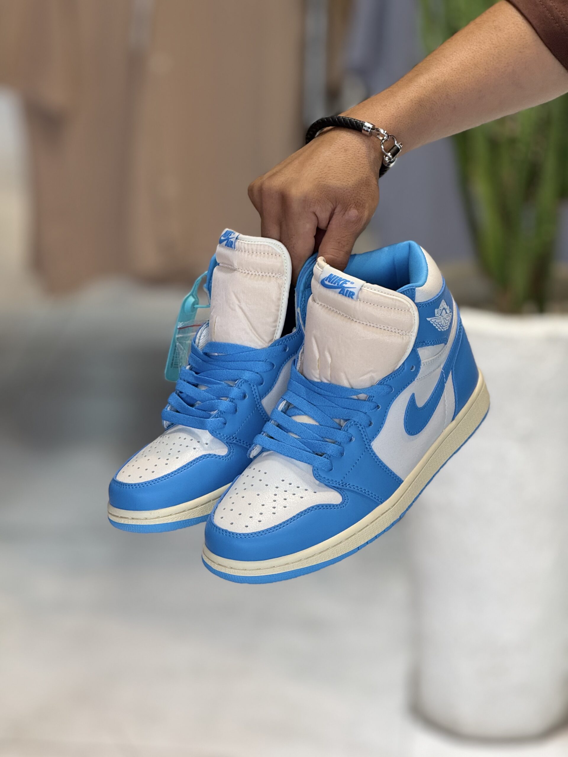 کتونی مستر وارداتی AJ1 CHICAGO ICE BLUE