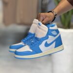 کتونی مستر وارداتی AJ1 CHICAGO ICE BLUE