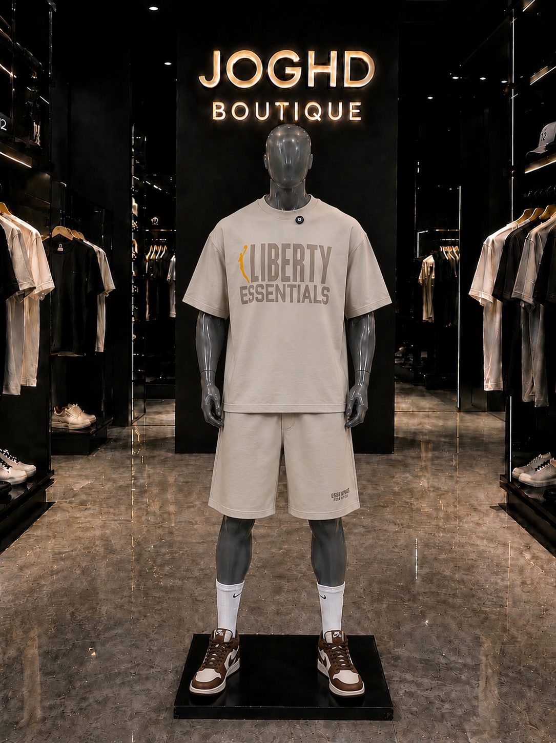 ست تیشرت شلوارک LIBERTY
