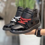 کتونی مستر وارداتی AJ1 MID SPACE JAM BLACK