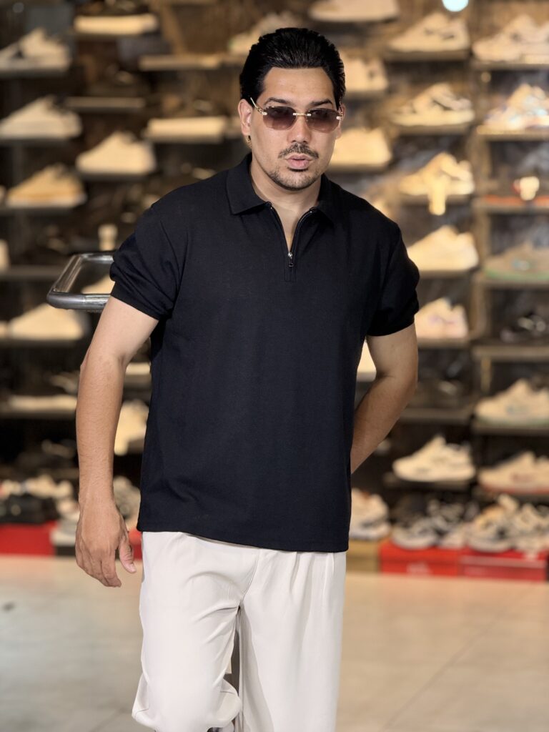 تیشرت نیم زیپ ALEXWANG