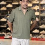 تیشرت نیم زیپ ALEXWANG