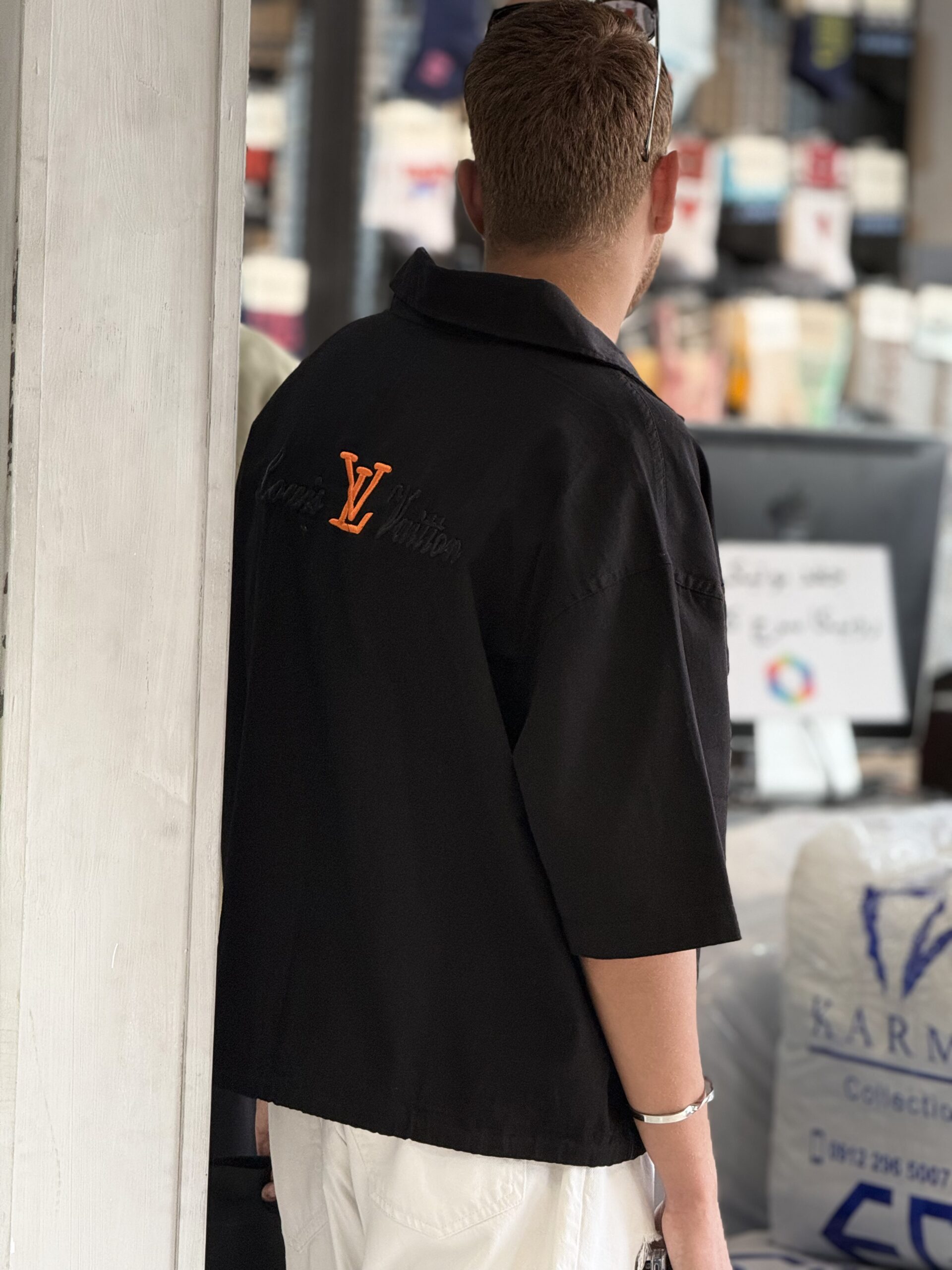 پیراهن کتان LV