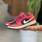 کتونی مستر وارداتی ساق کوتاه AJ1 LOW RED