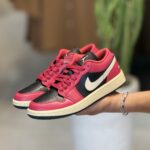 کتونی مستر وارداتی ساق کوتاه AJ1 LOW RED