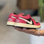 کتونی مستر وارداتی ساق کوتاه AJ1 LOW RED