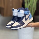کتونی مستر وارداتی AJ1 SE ICE BLUE