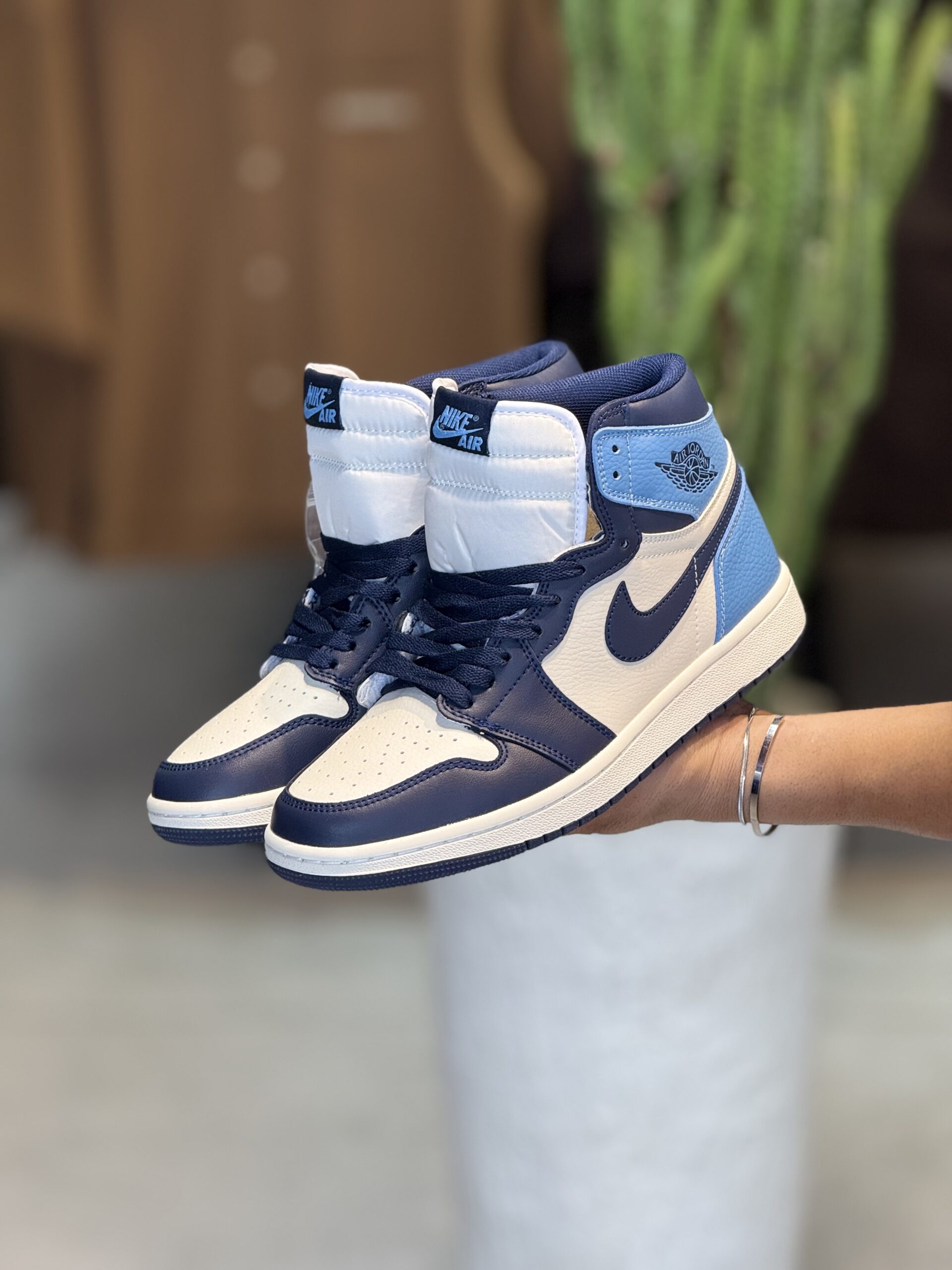 کتونی مستر وارداتی AJ1 SE ICE BLUE
