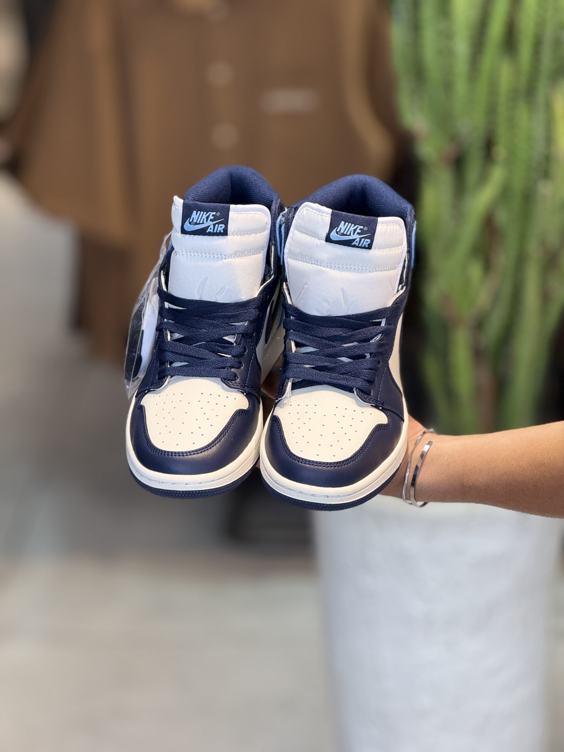 کتونی مستر وارداتی AJ1 SE ICE BLUE