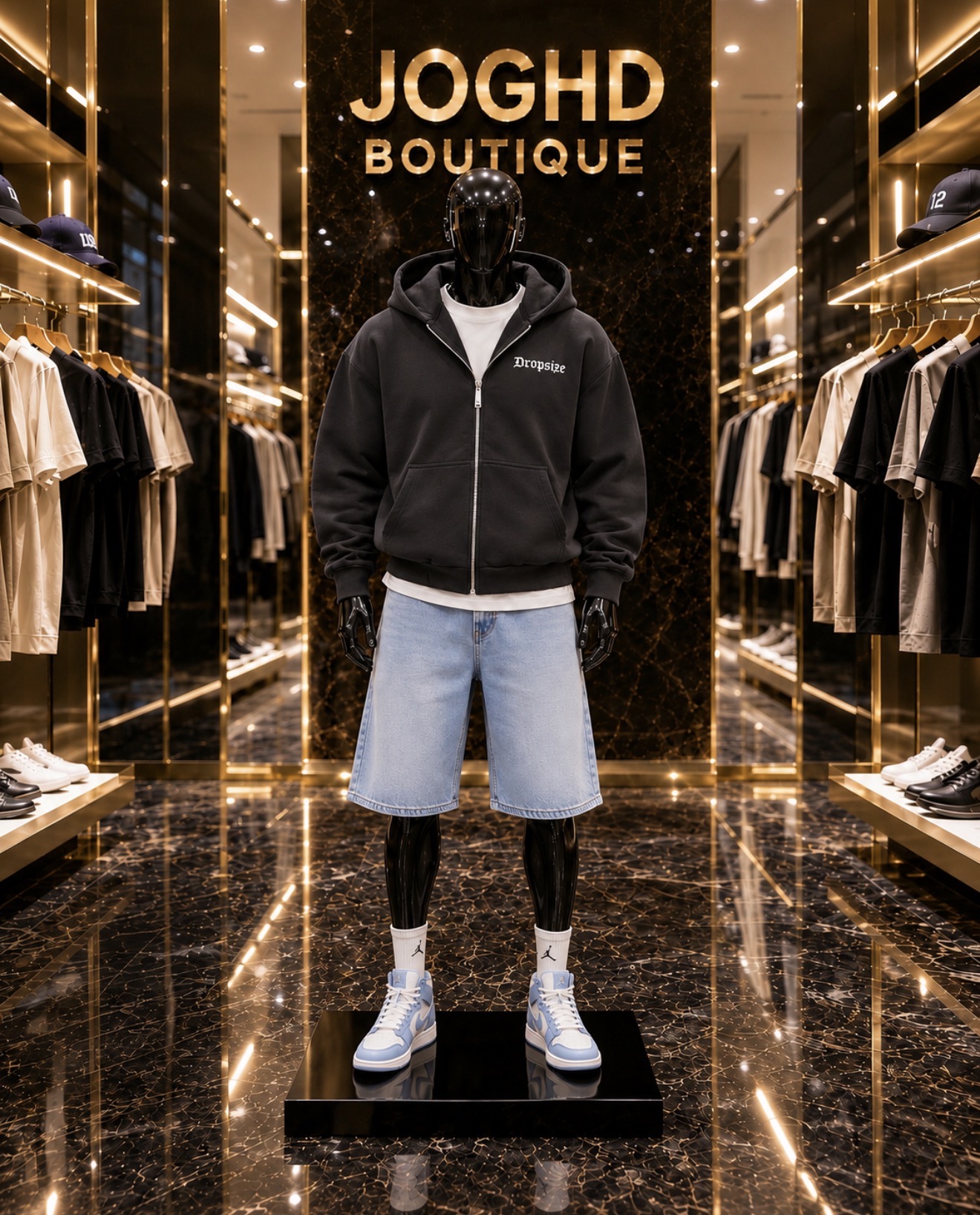 سویشرت گلدوزی VIP - DROPSIZE