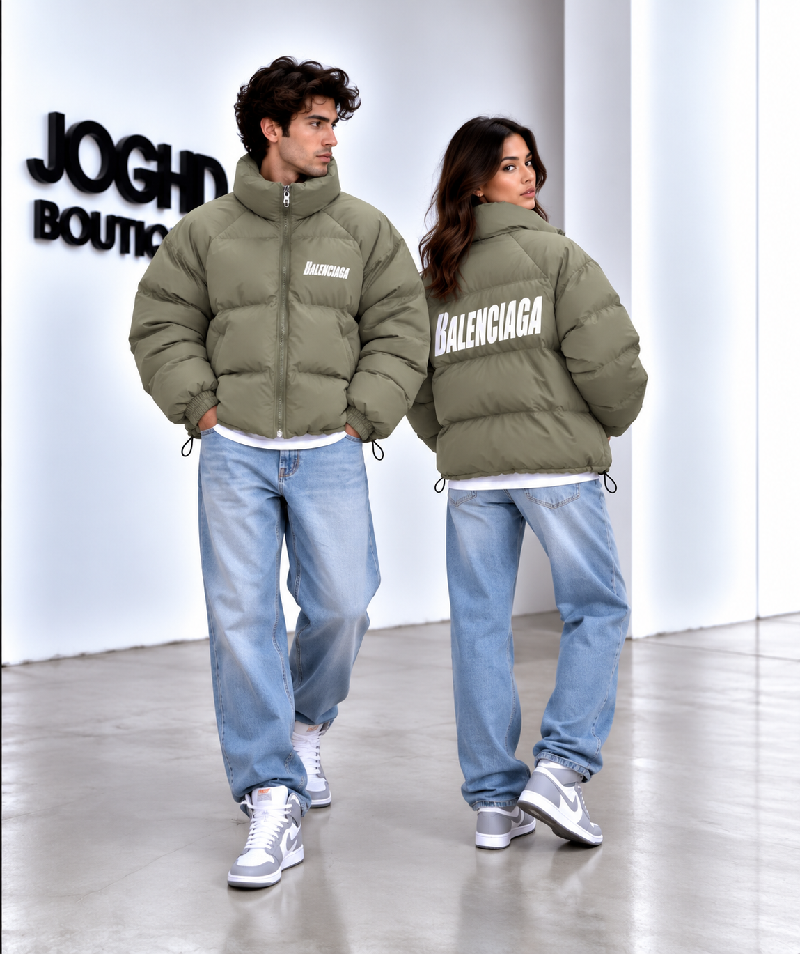 کاپشن پفکی BALENCIAGA