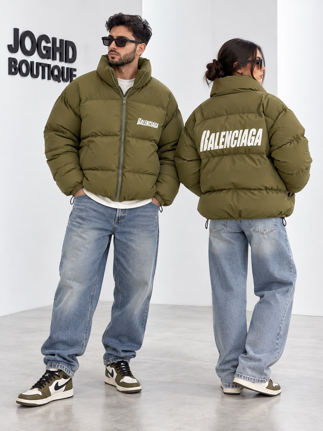 کاپشن پفکی BALENCIAGA